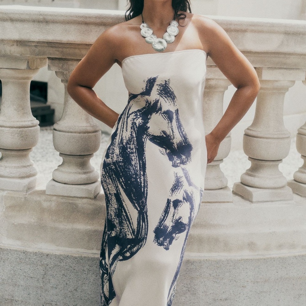 Viral Anthro Chloe Slip Dress